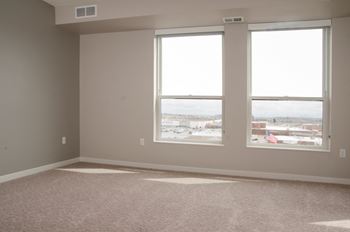 Wall-to-wall carpeting